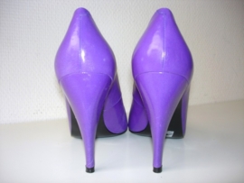 Van Eli paarse highheels pumps (nr. 0250)