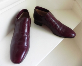 Anthony Shoes bordeaux rode instappers (1869)