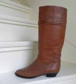 Cognac cavallerie vintage laarzen boots (2025)