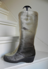 Luna Eskimod lamsbont bont laarzen sleehak boots (2541)