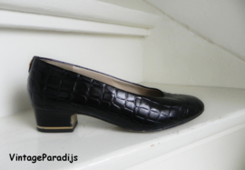 Ara (Jenny) croco lak pumps shoes (2254)