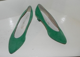 Marie Claire groene vintage sexy pumps shoes