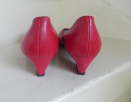 Hogl gave rode vintage pumps (2180)