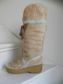 Arktis style ponyskin bontlaarzen yeti (2434)