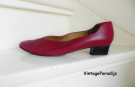 Franca Lorenzi red pumps ballerina's (2488)