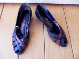 Helioform vintage peeptoe pumps (1715)