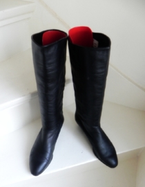 Vintage zwarte cavallerie laarzen boots (2027)