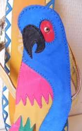 Zalo vintage papegaai slippers schoenen (nr. 1423)