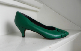 Sixties green sexy pumps (2549)