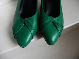 Sixties green sexy pumps (2549)