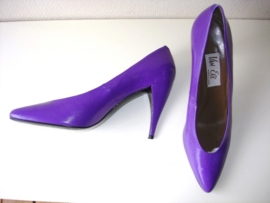 Van Eli paarse highheels pumps (nr. 0250)