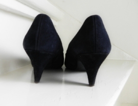 Hogl prachtige vintage suede pumps (1984)