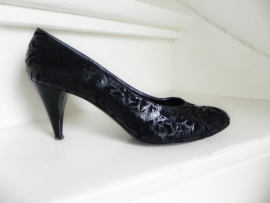 Andorra velvet lak vintage pumps (2048)