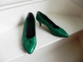 Sixties green sexy pumps (2549)