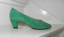 Marie Claire groene vintage sexy pumps shoes