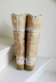 Arktis style ponyskin bontlaarzen yeti (2434)