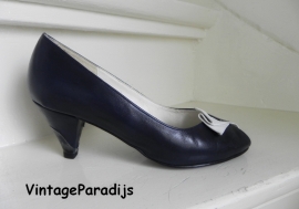 Carlini vintage peeptoe pumps (2208)