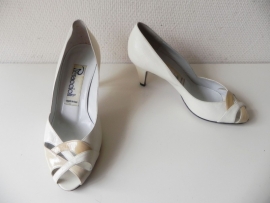 Pieraccioli vintage peeptoe highheels pumps (1604)