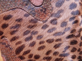 Maripé luipaard vintage laarzen (nr. 1056)
