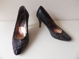 Flirt pailletten kralen sexy high heels pumps (1570)