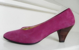 Vintage sexy fuchsia roze pumps (1912)