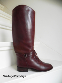 Stoere rundleder cavallerie boots (2336)