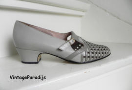 Picardi granny oxford burlesque pumps (2424)