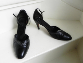 Vintage enkelband sexy high heels pumps (2383)
