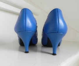 Studio Diego sexy blauwe pumps (1973)