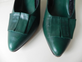 Vivian Laurent groene high heels pumps (nr. 1555)