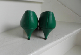 Sixties green sexy pumps (2549)