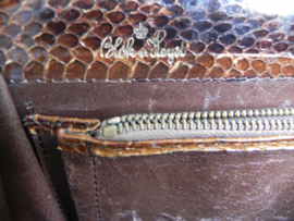 Blok van Heyst Heijst designers snake handbag tas (2537)