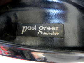 Paul Green plateau peeptoe lak pumps (2702)