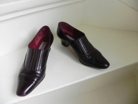 Basilio Quadrini vintage pumps laarsjes (2207)