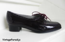 Alexandria red granny shoes (2315)