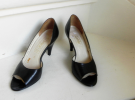 Gabor sexy peeptoe high heels pumps black (2534)