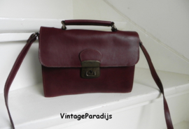 Gave vintage schoudertas tasje (2261)