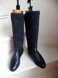 Vintage lams suede bont laarzen (2555)