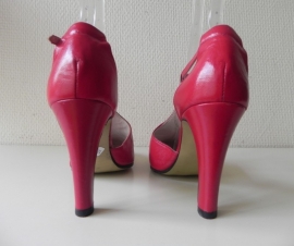 Omnia rode highheels pumps (nr. 1240)