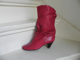 Rode slouchy veter boots (2622)