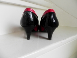 Destiny rood/zwart lak pumps (2196)