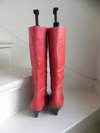 Vintage red cowboy boots (2527)