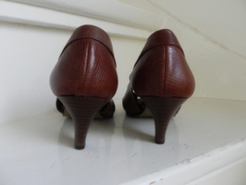 Boutique vintage peeptoe shoes (2181)