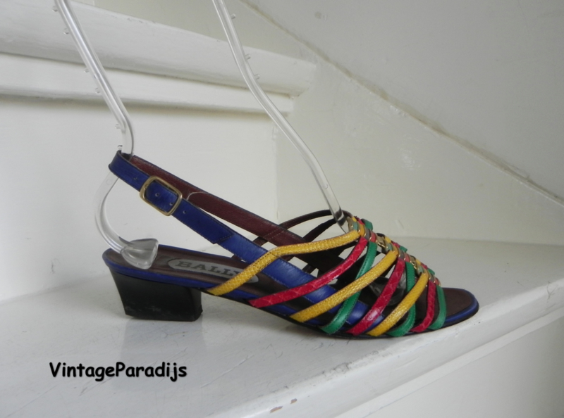 Bally sexy sandals peeptoe pumps multicolour (2531)