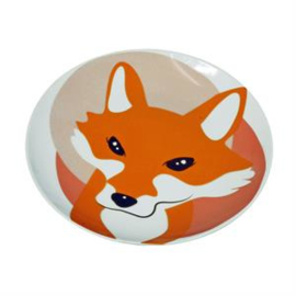 Plate - fox - the Zoo