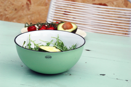 Saladeschaal - salad bowl - groen - Cabanaz