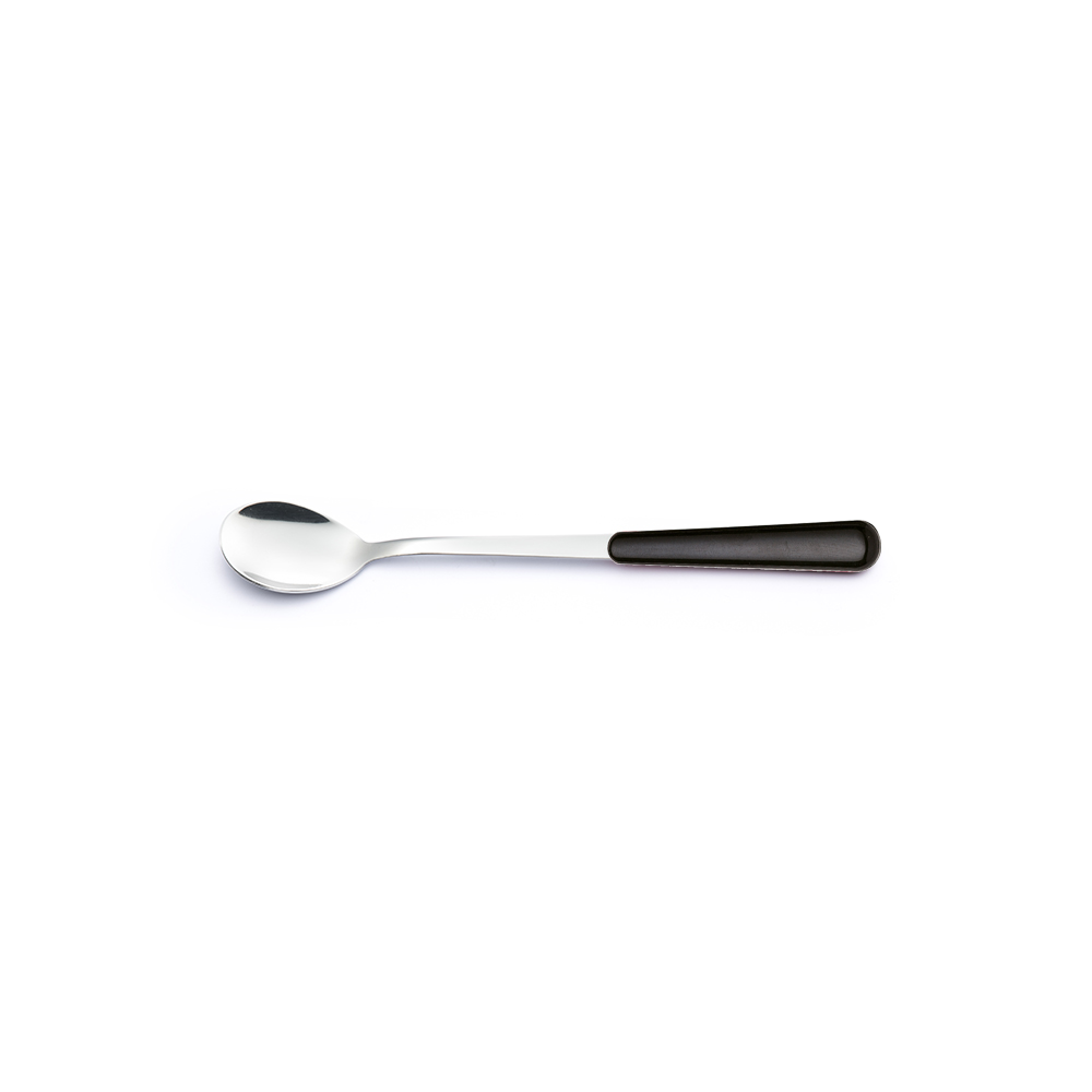 Longdrinklepel zwart - brio - Eme Inox Italy