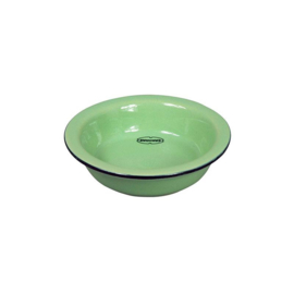 Tea-tip / mini-bowl - enamal look - vintage green - Cabanaz