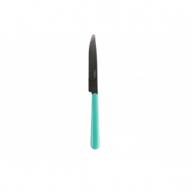 Dinner knife - turquoise - EME Inox Italy
