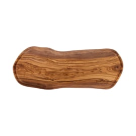 Plank olijfhout met geul / steakplank - 40 t/m 45 cm. - Bowls and Dishes